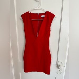 Tigermist red mini dress